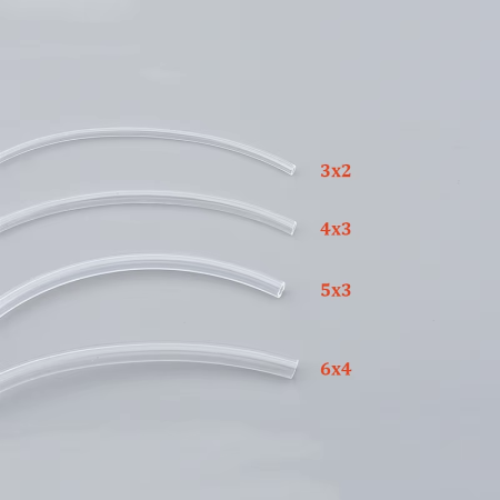 Шланг прозрачный 1-й рядовый 4*2,5
